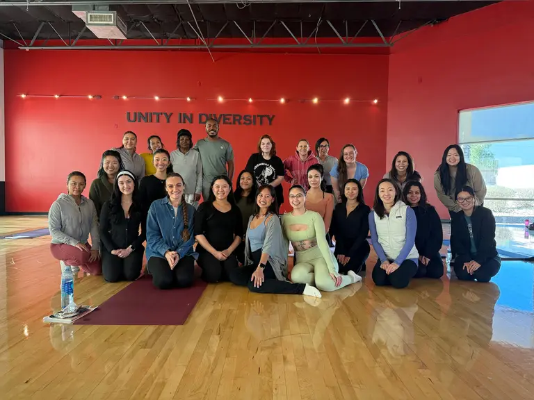 Pelvic health Pilates workshop in the studio